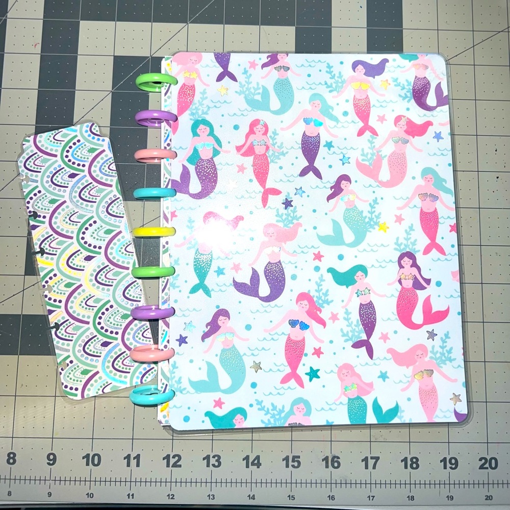 Mermaids theme notebook classic size journal